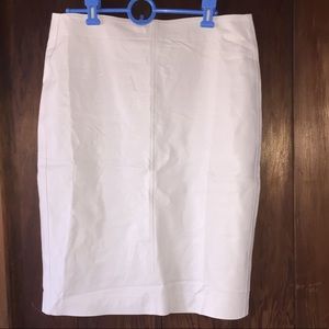 Joe Fresh Faux Leather pencil skirt